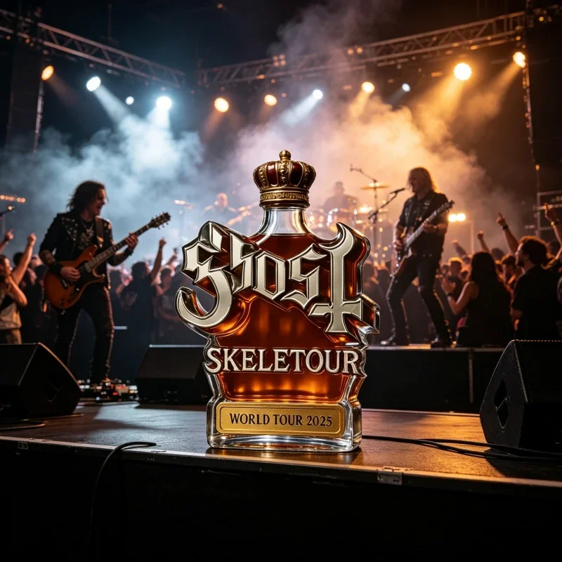 Gothic Ghost Band Inspired Whi - đánh giá và giá Home Bar Set