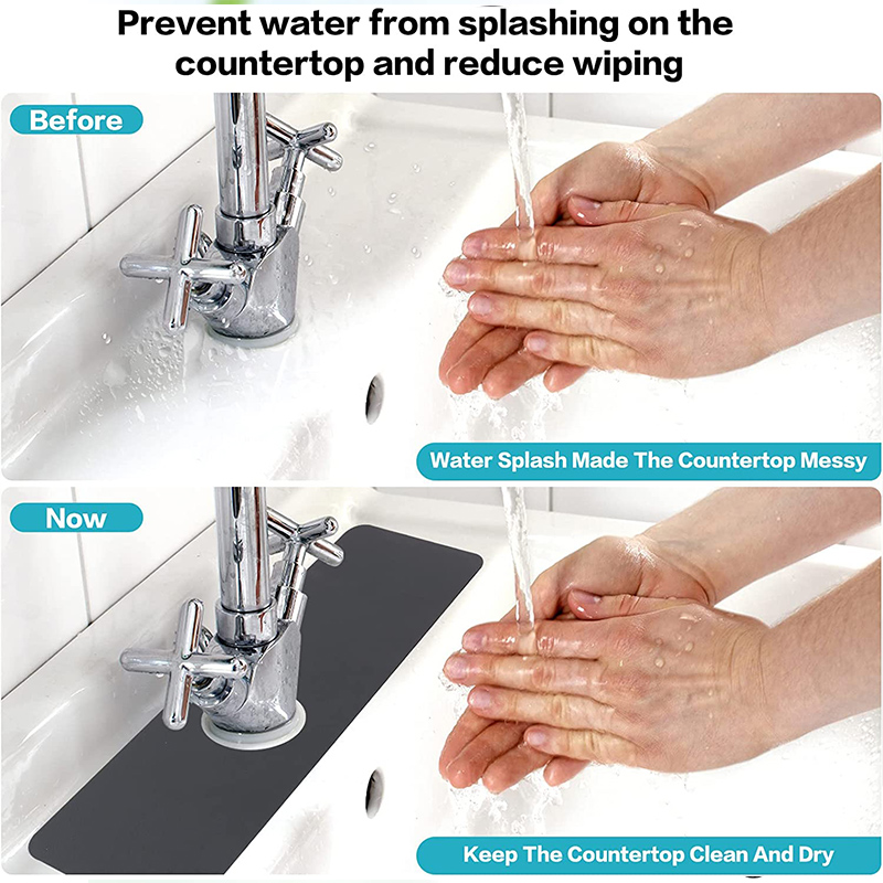 Upgraded Diatomite Sink Splash - đánh giá và giá Bar Mat Rubber